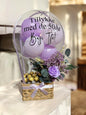 “Bloom Basket” – Personalized Balloon & Chocolate Gift