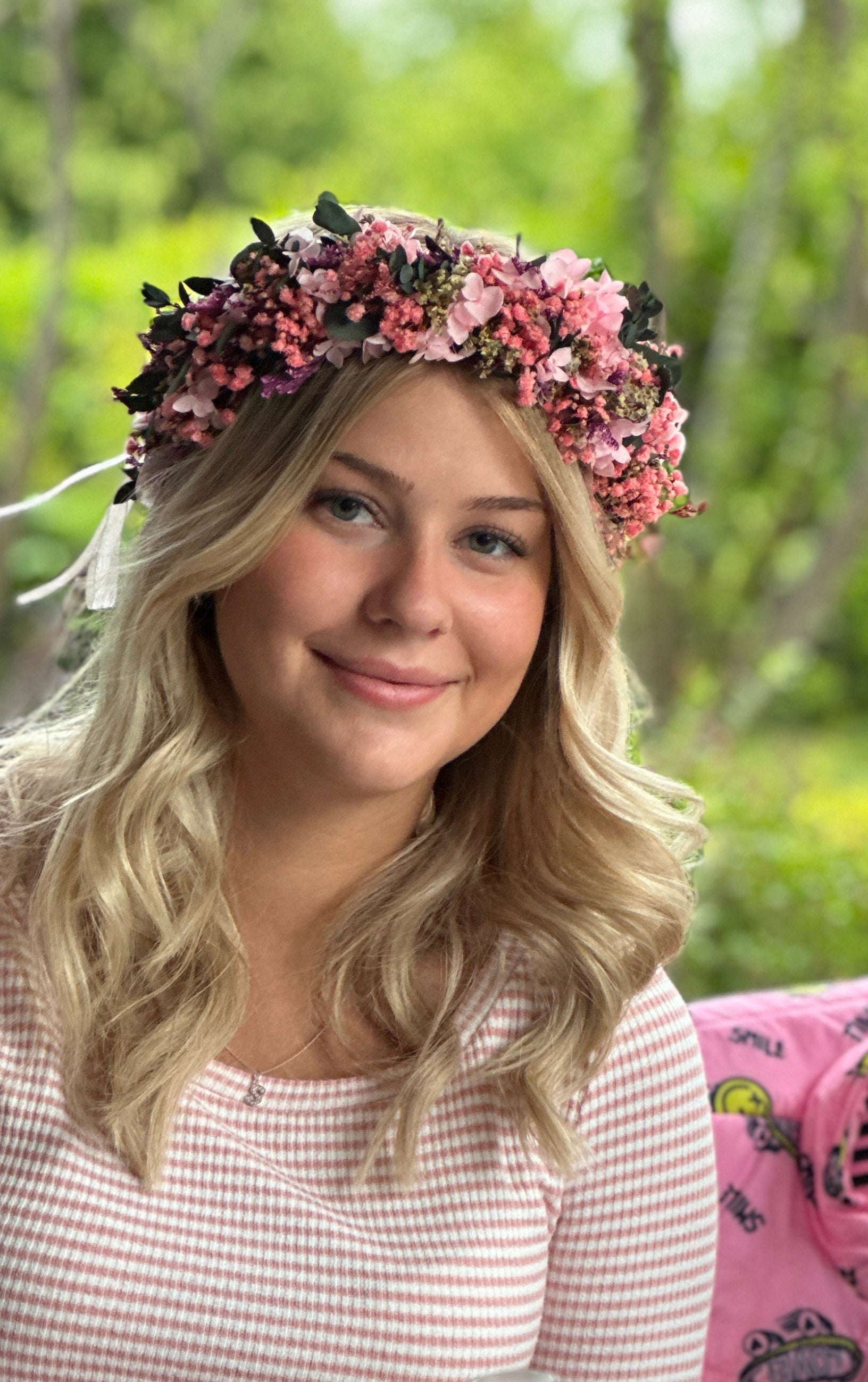 Preserved Flower Crown for Midsummer – Nordic Flowers Hansen-Lutín