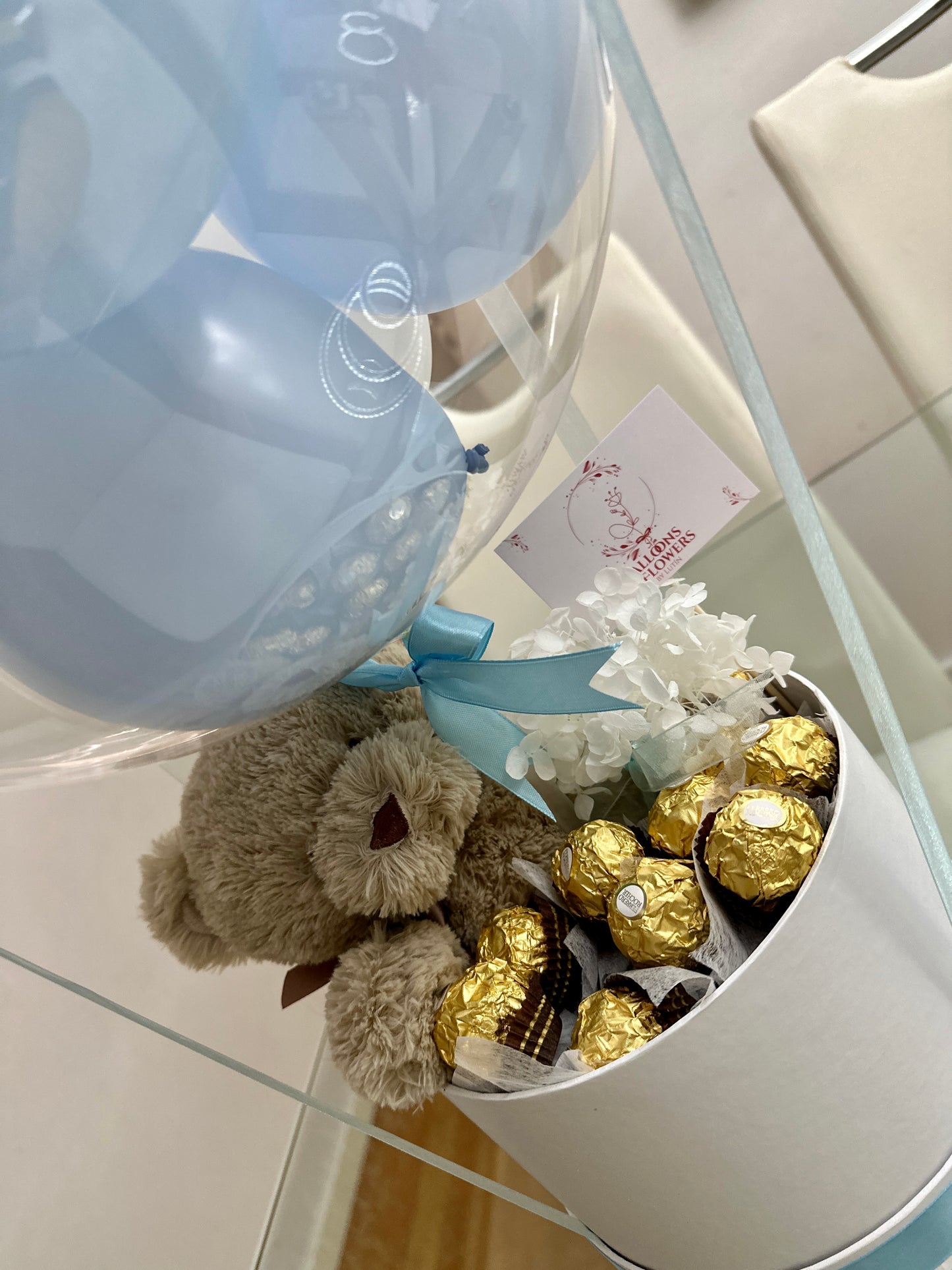 Welcome Baby, Balloon Gift Box