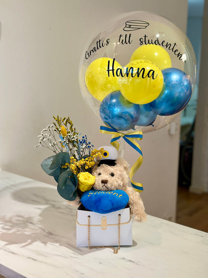 Student Celebration Balloon Box – Nordic Edition