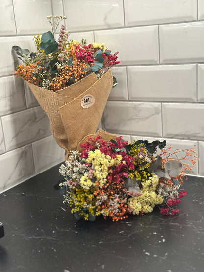 Happiness – Summer Bouquet with Preserved Flowers