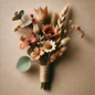 Rustic Boho Boutonniere”