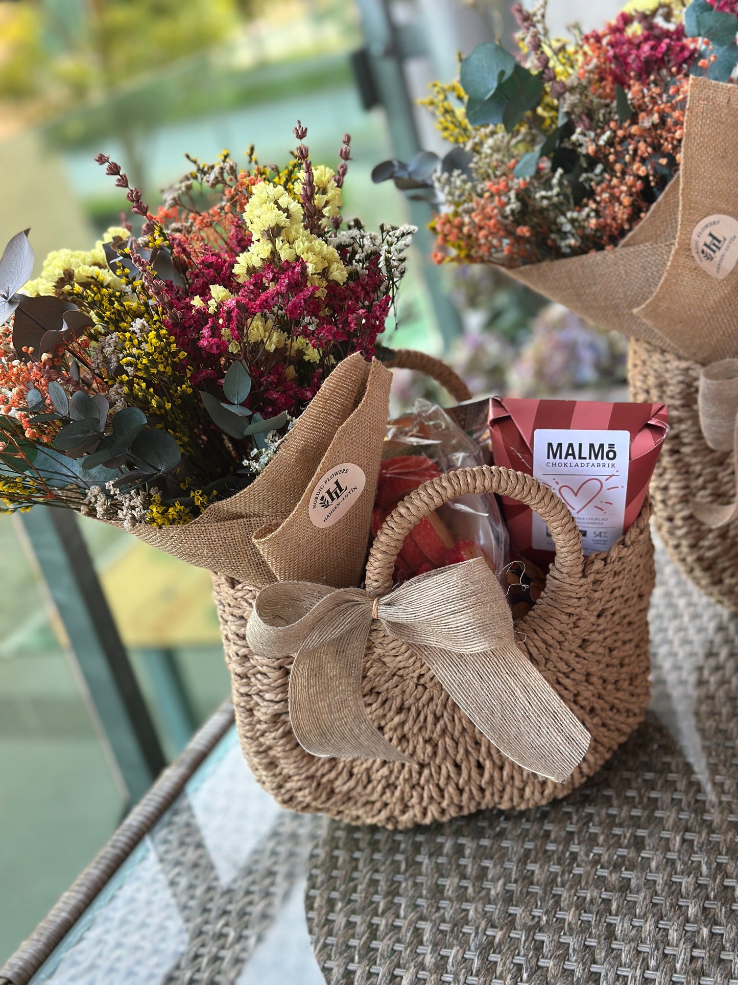 Happiness – Summer Bouquet with Preserved Flowers