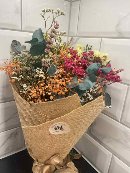 Happiness – Summer Bouquet with Preserved Flowers