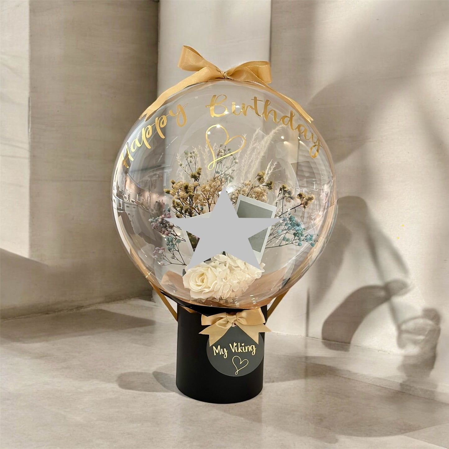 Love Capsule – Personalized Balloon Gift Box