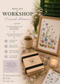 Pressade blommor – mors dag workshop